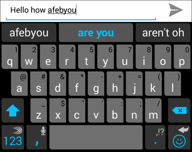 SwiftKey predizione [4]