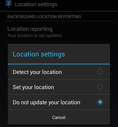 android-disable-background-location-reporting