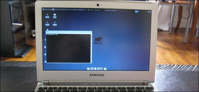 Linux инсталирани върху Chromebook