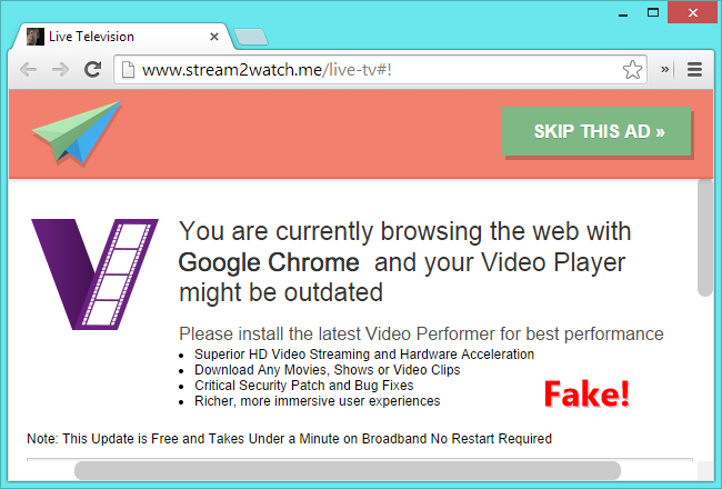 Fake-Update-Video-Player-Chrom-Betrug