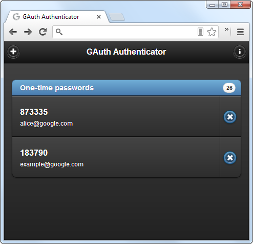 google-authenticator-for-chróm-browser