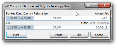 teracopy 4 gb