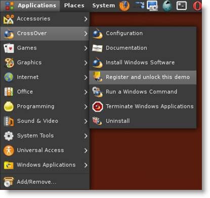 Ubuntu registrace odemknout demo