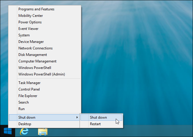 Windows-8.1-Herunterfahren-Option-in-Power-User-Menü