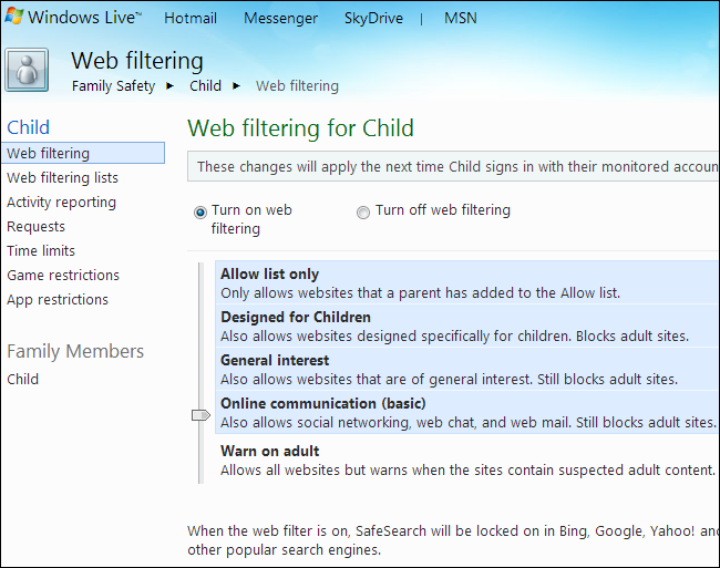 windows-live-famiglia-sicurezza-web-filtering