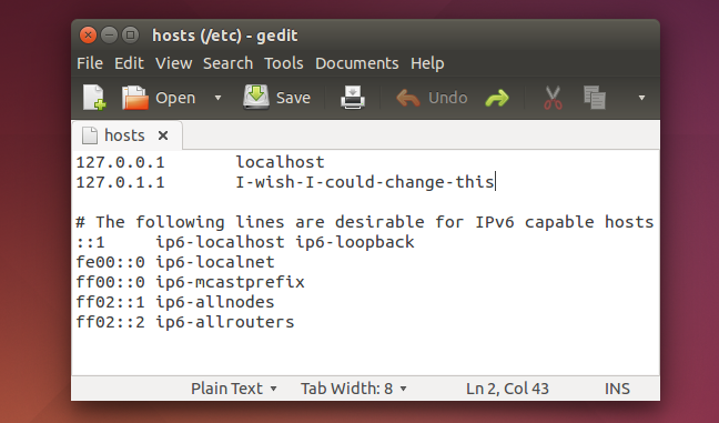 eklenti yeni-hostname-to-host-file-on-ubuntu