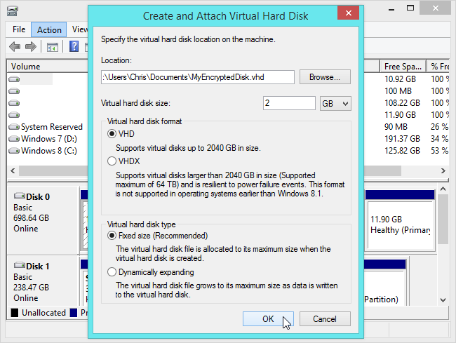 create-VHD-için-BitLocker