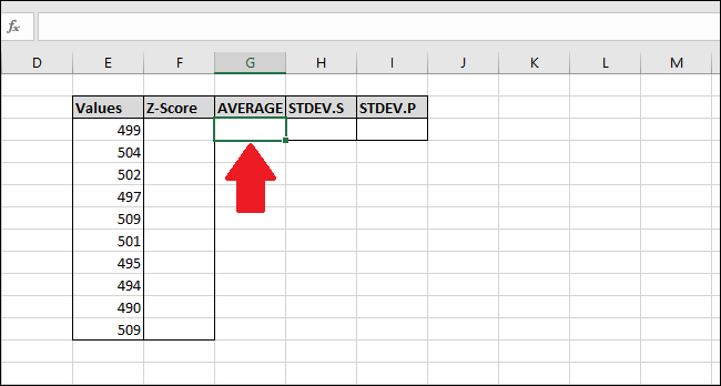 So berechnen Sie einen Z-Score mit Microsoft Excel